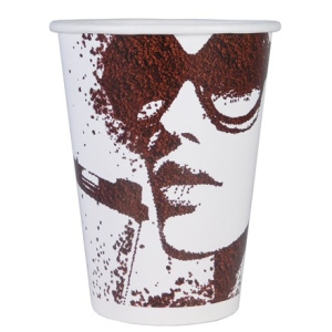 Стакан ГН 350 мл. (d 90 мм) бумажный Силуэты ViRiDo (50800 шт.)