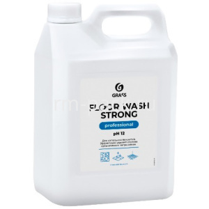Средство моющее для полов 5,6 кг "Floor Wash Strong" щелочное "GRASS Professional" (1/4 шт.) 125193
