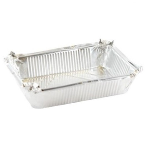 402-777 к 410-010 Форма алюм.прямоуг.L-край (201х110162х70 мм, h-49 мм, V-650 мл) (50600 шт.) 1