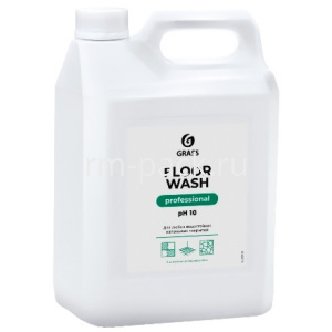 Средство моющее для полов 5,1 кг "Floor Wash" нейтральное "GRASS Professional" (1/4 шт.) 125195