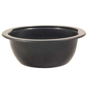 Контейнер под запайку круглый (150х55) 500 мл ЧЕРНЫЙ (65520 шт.) Каштан