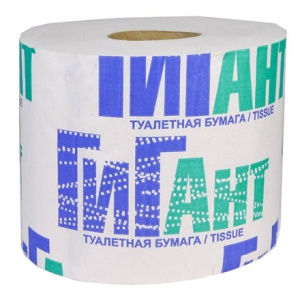 Туалетная бумага  Гигант (со втулкой) (18 шт.)