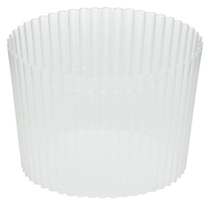 Манжета на стакан (cupholder) (PP) прозрачная 80х55мм ВЗЛП (600 шт.) 1046П