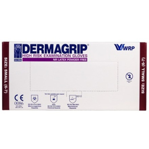 Перчатки латексные DERMAGRIP High Risk S (50 шт.) (110 шт.)