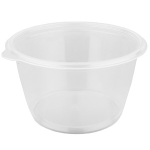 Дно контейнера СпК-144-750 мл прозрачное (D-144, H-84 мм) СтиролПласт (50300 шт.)