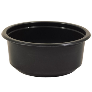 Д-115-250 мл (PP) Дно круглое черное (D-115, H-47 мм) Д-Полимер (50500 шт.)