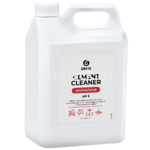 Средство моющее 5,5 кг "Cement Cleaner" кислотное (пенное) "GRASS Professional" (1/4 шт.) 125305