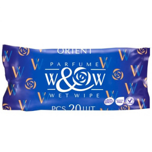 Салфетки влажные  (20 шт.) W&W ORIENT (148 шт.) WOR-20 Салфетки влажные  (20 шт.) W&W ORIENT (148 шт.) WOR-20