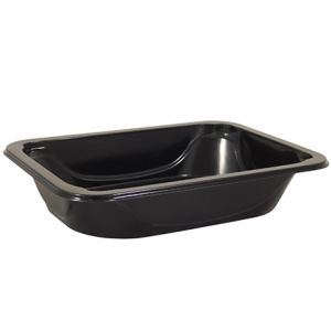 Контейнер под запайку (187х137х36) Южуралпак 500 мл (100400 шт.) F-187-36A ЧЕРНЫЙ