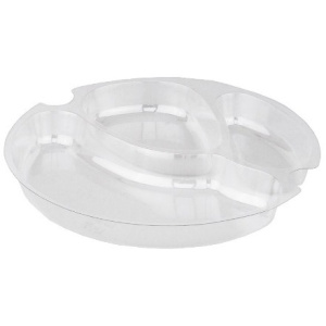 Менажница к контейнеру СпК-190(d-171) прозрачная СтиролПласт (75300 шт.)