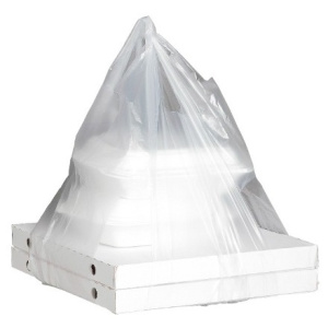 Пакет Майка ПНД 32+24х60 (14 мкм) для коробок пиццы СоюзПолимер (50.1000 шт.)