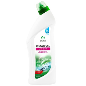 Средство от засоров 1,0 л "Digger-GEL" "GRASS" (1/8 шт.) 125438 АКЦИЯ