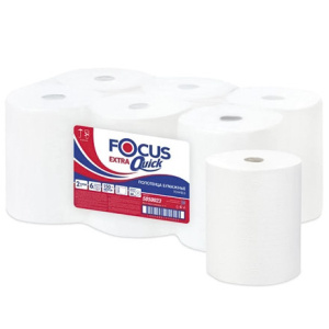 Полотенца бумажные в рул. 2 сл. 150 м FOCUS (арт.5050023) (16 шт.)