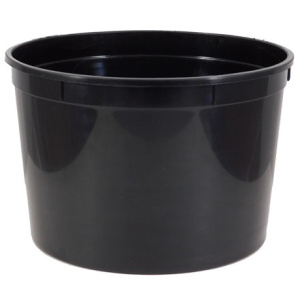 Контейнер круглый 500 мл (Н-79, D-112) Новосибирск ЧЕРНЫЙ (25500 шт.) бк