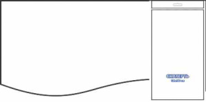 Скатерть ПВД 120х160 (35 мкм) Белая окрашенная (150 шт.) Интерпак