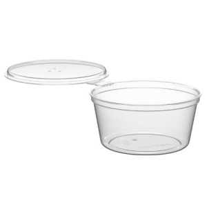 Соусник 50 мл с крышкой Перинт (801040 шт.) С ОТВЕРСТИЕМ