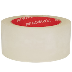 Лента клейкая (40 мкм) 48 мм х 100 м прозрачная NOVAROLL арт.0120-342Х (636 шт.)