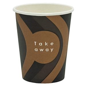 Стакан ГН 250 мл (d-80 мм) бумажный Take away (501000 шт.) ЛигаПак 1