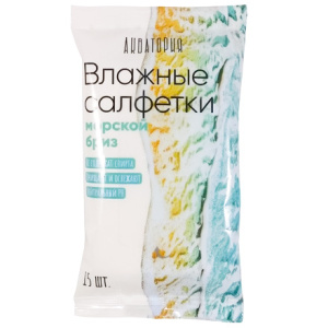 Салфетки влажные  (15 шт.) Акватория Морской Бриз (1120 шт.) Салфетки влажные  (15 шт.) Акватория Морской Бриз (1120 шт.)