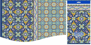 Скатерть ПВД 120х180 (35 мкм) Самарканд (150 шт.) Интерпак