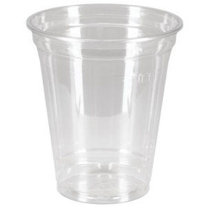 Стакан ПЭТ 300 мл прозрачный D-95 мм, h-107 мм (501000 шт.) СтиролПласт