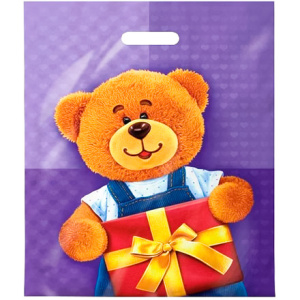 Пакет с прорубной ручкой ПВД 40х47 (45 мкм) Мирошка (50500 шт.) Интерпак