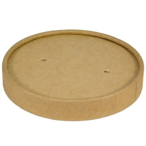 Крышка для супов, каш, морож. Round Bowl КРАФТ (d-100 мм) (25375 шт.) OSQ