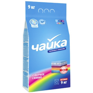 Стиральный порошок 9,0 кг Чайка-автомат Северное сияние (1 шт.)
