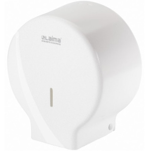 Диспенсер для туалетной бумаги 200 м LAIMA PROFESSIONAL ORIGINAL, БЕЛЫЙ (1 шт.) 605766