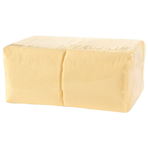 Салфетка 24х24 (1 сл.) 400 шампань Бигпак Оригами (112 шт.)