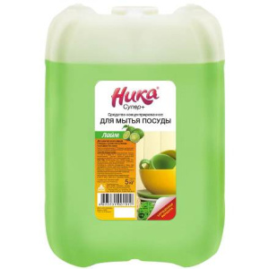 Средство моющее для посуды 5,0 л. Ника-Супер Плюс (14 шт.)