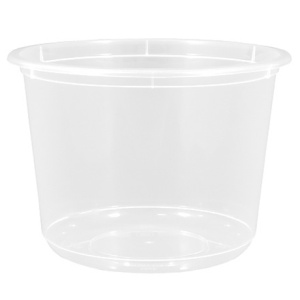 ВЗЛП-115-500 мл (PP) Дно круглое прозрачное (D-115, H-82 мм) (50500 шт.) 1548п