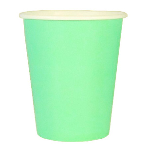 Стакан ГН 250 мл. (d 80 мм) бумажный Мятный ViRiDo (501000 шт.)