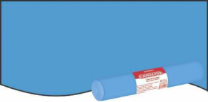 Скатерть в рулоне ПВД 120х160 (35 мкм) Голубая окрашенная (5 шт.) (125 шт.) Интерпак