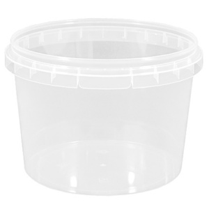 Контейнер круглый 565 мл (Н-82 D-115) упорное кольцо+конт.замок (240 шт.) Перинт бк