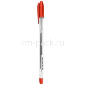 Ручка шариковая КРАСНАЯ 0,7 мм (1/50 шт.)