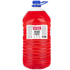 Мыло жидкое 5,0 л. Бархат ВЫГОДНОЕ Антибактериальное (1 шт.) ВБ 002
