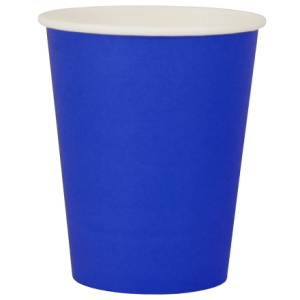 Стакан ГН 250 мл (d-80 мм) бумажный Синий (501000 шт.) ЛигаПак