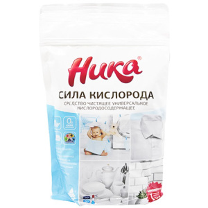 Отбеливатель порошок 1000 г Ника-Сила Кислорода (120 шт.)