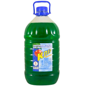 Средство моющее для посуды 5,0 л КЛЕР Яблоко (12 шт.)