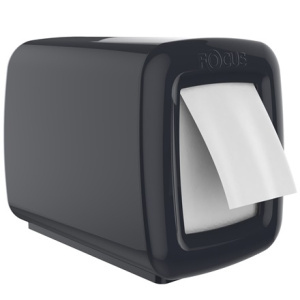 Диспенсер (система N2) для салфеток настольный боковая подача ЧЕРНЫЙ Focus (1/12 шт.) 8076288