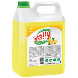 Средство моющее для посуды 5,0 кг "Velly" Лимон "GRASS" (1/4 шт.) 125428
