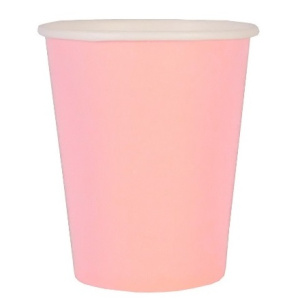 Стакан ГН 250 мл. (d 80 мм) бумажный Пудра (Розовый) ViRiDo (501000 шт.)