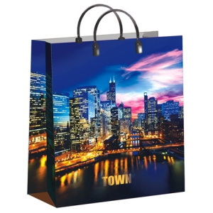 Пакет мягкий пластик 30х40 (150мкм) Сумерки лам. (1040 шт.) Интерпак