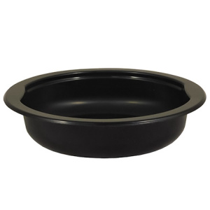 Контейнер под запайку круглый (150х35) 320 мл ЧЕРНЫЙ (70560 шт.) Каштан