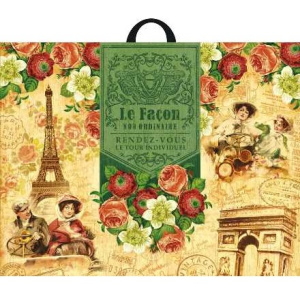 Пакет с прорубной ручкой ПВД 71х55 (90 мкм) Фасон (25200 шт.) Интерпак