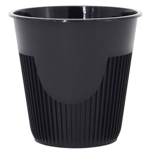 Стакан 250 мл с полукруглой вырубкой (d-90 мм) ВЗЛП черный (13260 шт.) 1033ч