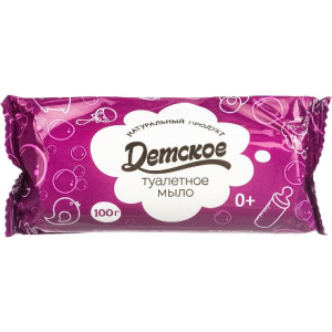 Мыло туалетное 100 г Детское пп (187 шт.)
