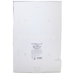 Пергамент силиконизированный 400х600 (500 листов) Белый "Gurmanoff"