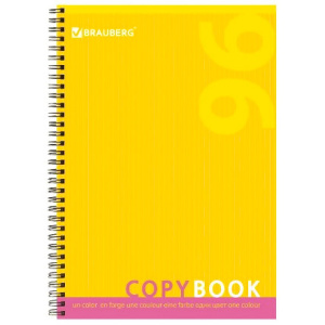 Тетрадь А4 96 л. на гребне, клетка (124 шт.) 1